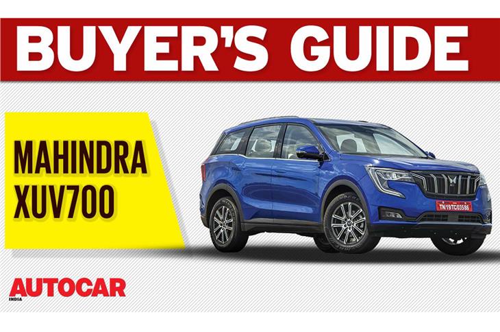Which XUV700 variant to buy? Buyer's Guide video